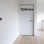 Exemple de stickers muraux: Toilettes Mixtes (Thumb)